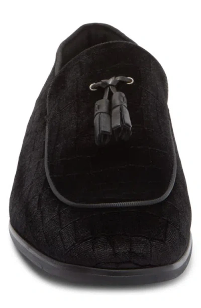 Steve Madden Lanette Genuine Calf Hair Loafer In Black