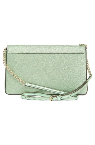 Kate Spade New York Kenzie Glitter Convertible Crossbody Bag In Green