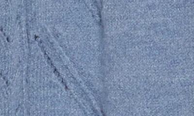 Cyrus Colorblock Pointelle Cardigan In Multi