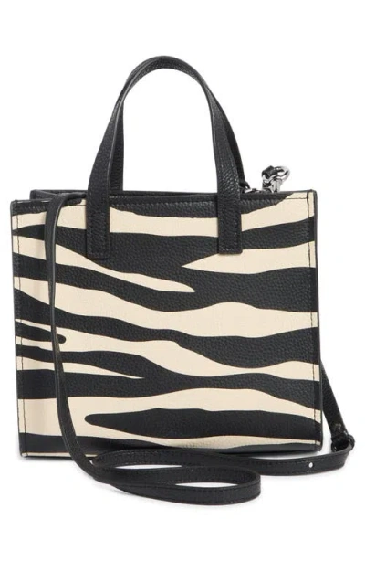 Marc Jacobs The Zebra Bold Mini Grind Satchel Bag In Multi