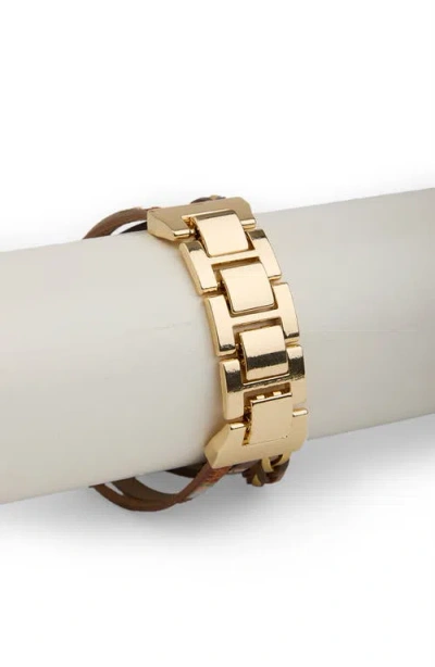 Saachi Crystal Boho Apple Watch® Watchband In Gold