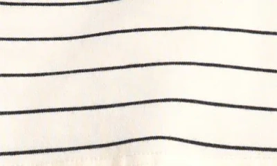 Iris & Ivy Stripe Appliqué Shirt & Leopard Print Skort Set In Brown