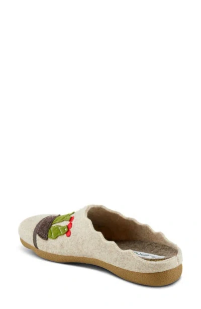 Flexus By Spring Step Happycactus Slide Slipper In Neutral