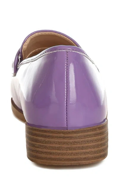 London Rag Mogul Loafer In Purple