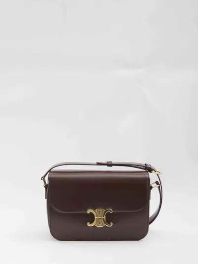 Celine Valentino Chez Valentino Cotton Hoodie In Brown