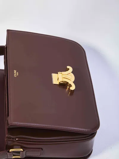 Celine Valentino Chez Valentino Cotton Hoodie In Brown