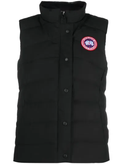 Canada Goose Black Nylon Freestyle Vest