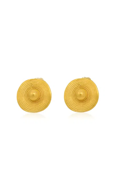 Cano Chuchu 24k Gold-plated Earrings In Gold