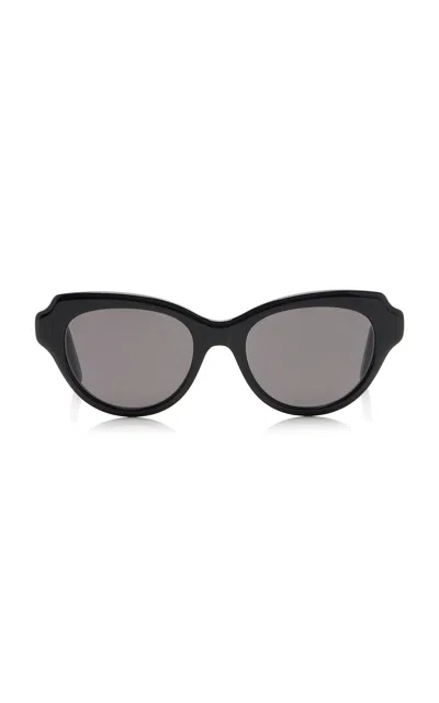 Loewe Cat-eye Acetate Sunglasses In Black