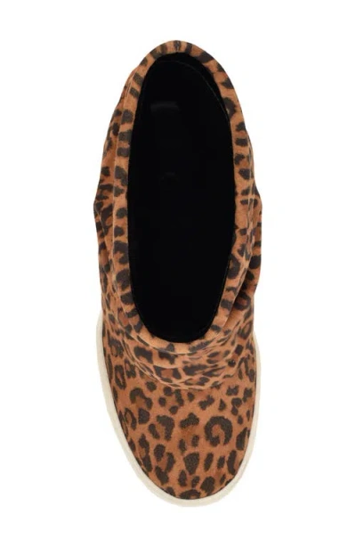 Guess Guinna Hidden Wedge Bootie In Brown