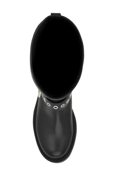 Guess Yanika Lug Sole Tall Boot In Black