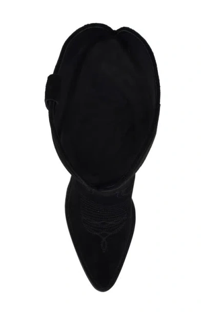 Guess Sashan Western Boot In Black