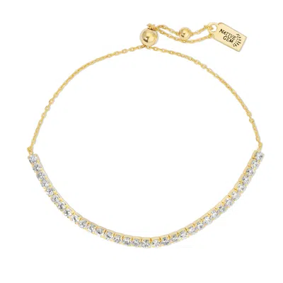 Native Gem Women's Shimmer Bracelet- Gold Vermeil