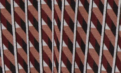 Zankov Ryan Long Sleeve Merino Wool Jacquard Polo Sweater In Multi