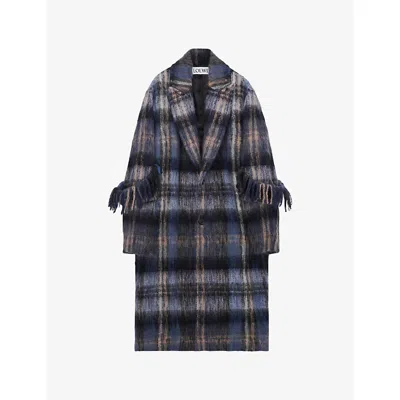 Loewe Coat In Blue