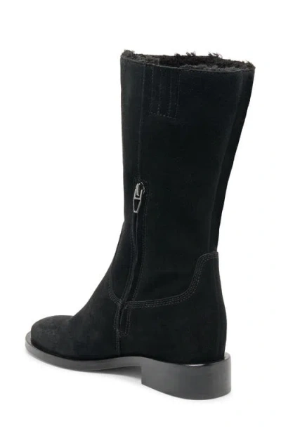 Dolce Vita Women's Kedra H2o Slip On Cozy Tall Cold Weather Boots In Black