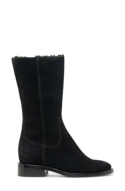 Dolce Vita Women's Kedra H2o Slip On Cozy Tall Cold Weather Boots In Black