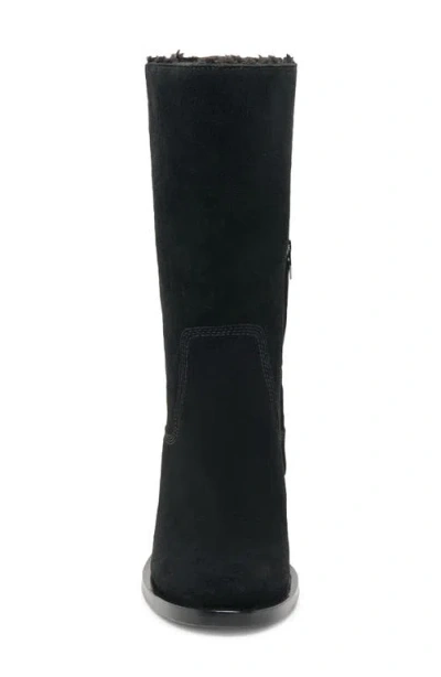 Dolce Vita Women's Kedra H2o Slip On Cozy Tall Cold Weather Boots In Black