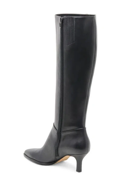 Dolce Vita Aldy Pointed Toe Knee High Boot In Black