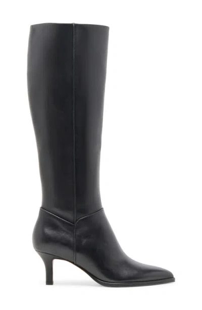 Dolce Vita Aldy Pointed Toe Knee High Boot In Black