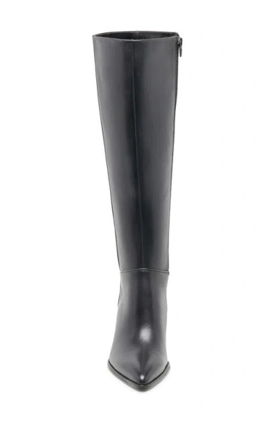 Dolce Vita Aldy Pointed Toe Knee High Boot In Black