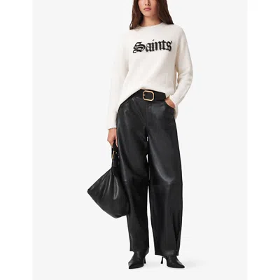 Allsaints Saints And Sinners Sweater In White