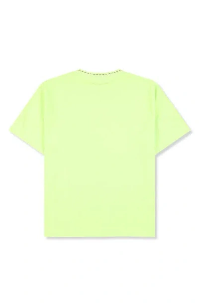 Pleasures Cut Here Heavyweight Graphic T-shirt In Green