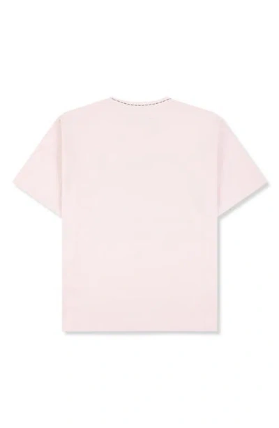 Pleasures Cut Here Heavyweight Graphic T-shirt In Pink