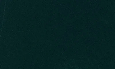 Betsy & Adam One-shoulder Velvet Mermaid Gown In Green