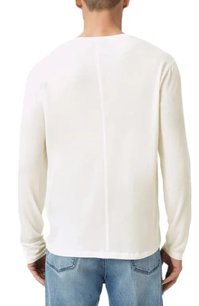 John Varvatos Clemente Long Sleeve Tee In White