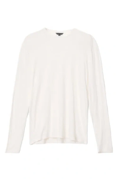 John Varvatos Clemente Long Sleeve Tee In White