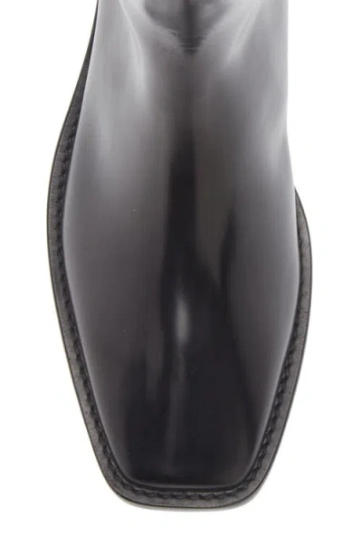 Amiri Glossed-leather Chelsea Boots In Black