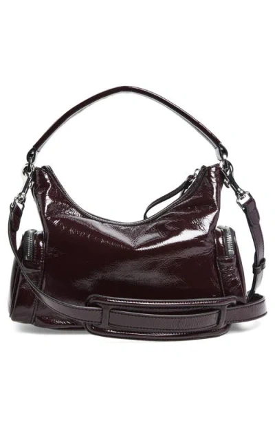Stella Mccartney Dartmoor Shoulder Bag Adjustable Strap In Burgundy