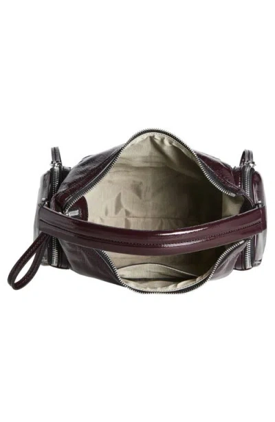 Stella Mccartney Dartmoor Shoulder Bag Adjustable Strap In Burgundy