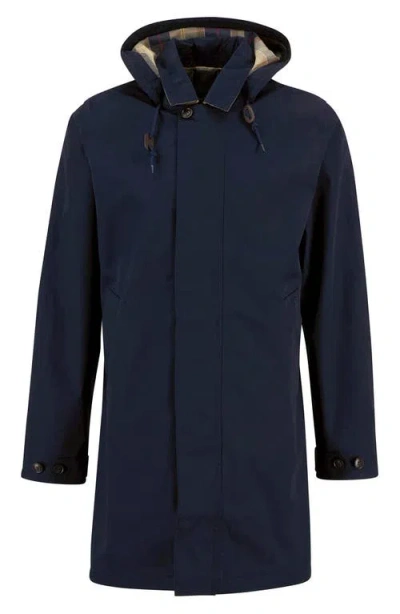 Barbour Lorig Mac Waterproof Jacket In Blue