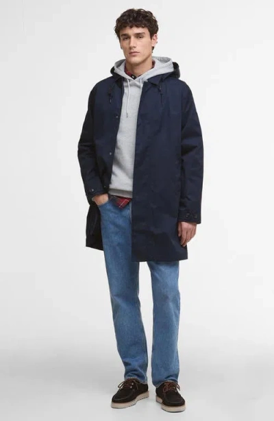 Barbour Lorig Mac Waterproof Jacket In Blue