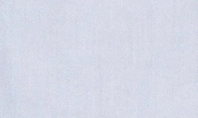 Thom Browne Cropped Cotton Shirt Boxy Fit Patch Pocket In Blue