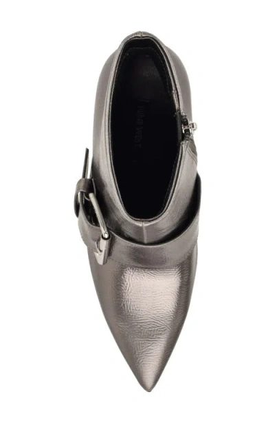 Nine West Colin Pointed Toe Bootie In Gray