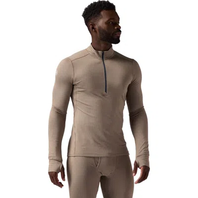 Backcountry Pines Microgrid Ultra-lt Baselayer 1/4-zip Top In Multi