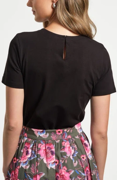 Isaac Mizrahi New York Crystal Embellished In Black