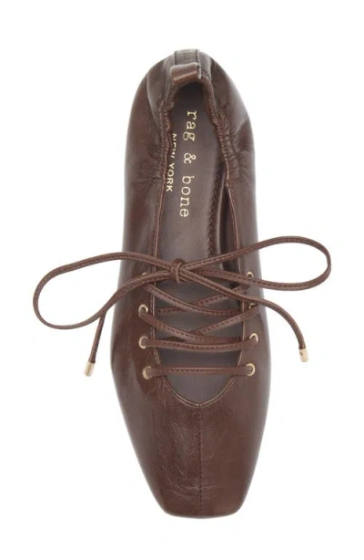 Rag & Bone Sophia Ballet Flat In Brown