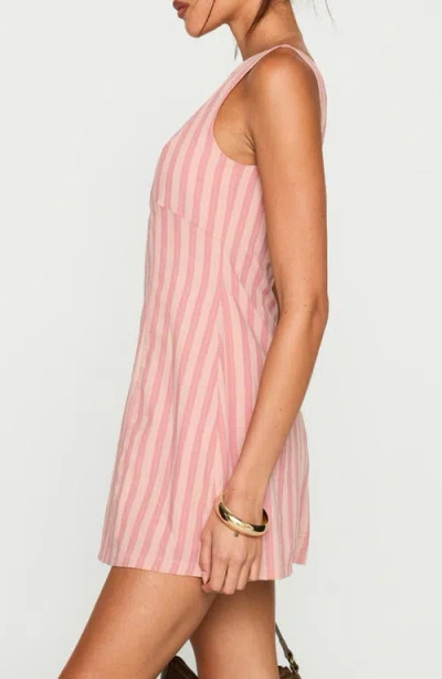Princess Polly Auggie Sleeveless Minidress In Pink