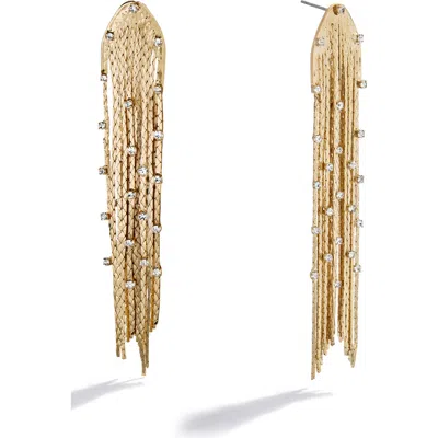 Baublebar Elektra Fringe Earrings In Gold