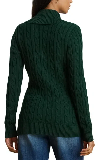 Ralph Lauren Womens Buckled Cotton Sweater Xs P L In Green