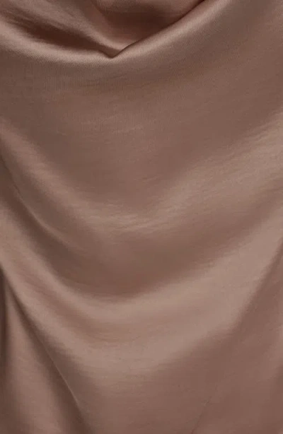 Donna Karan Women's Charmeuse Cowl Neck Tank Top In Neutral