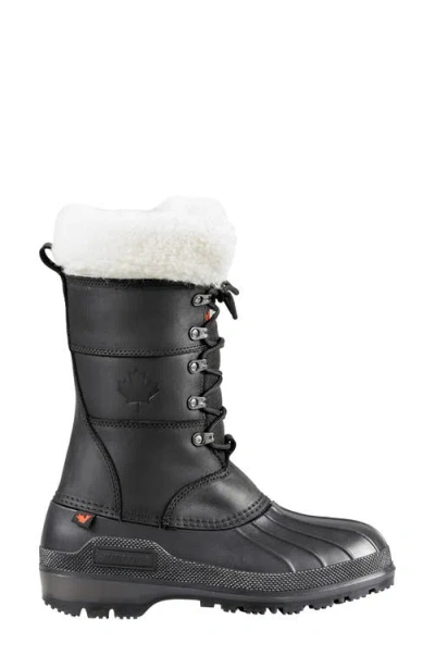 Baffin Maple Leaf Snow Boot In Black