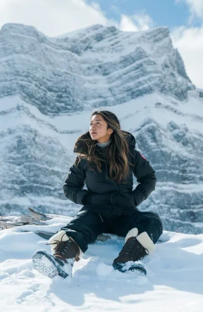 Baffin Maple Leaf Snow Boot In Brown