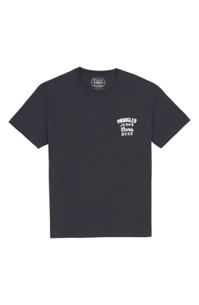 Wrangler X Coors Logo T-shirt In Black