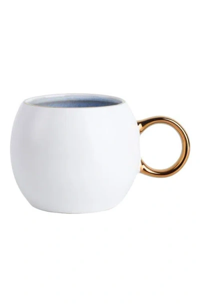 Stone Lain Josephine Porcelain 4-piece Mug Set In White