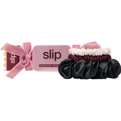 Slip Pure Silk Scrunchie Cracker 3-piece Set (nordstrom Exclusive) $34 Value